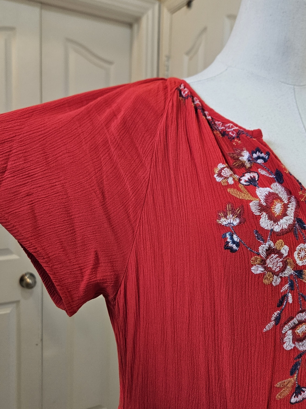 Knox Rose Embroidered Boho Dress – Size Medium - Picture 6 of 11